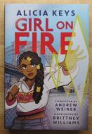 Alicia Keys GIRL ON FIRE Signed Book - (Earn 10 reward points on this item worth $2.50)