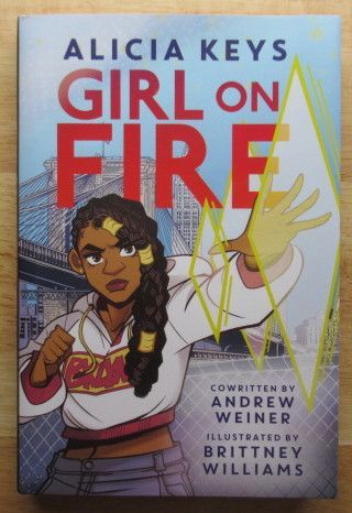 Alicia Keys GIRL ON FIRE Signed Book