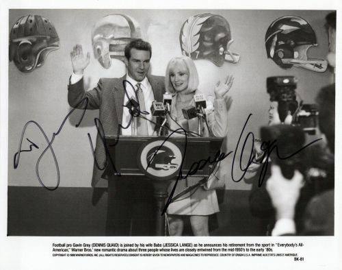 Dennis Quaid / Jessica Lange - EVERYBODY'S ALL-AMERICAN