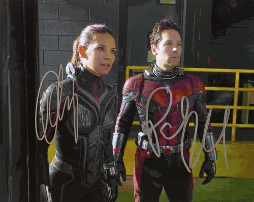 Paul Rudd / Evangeline Lilly from the movie ANT-MAN IN THE WASP