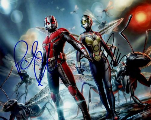 Paul Rudd / Evangeline Lilly from the movie ANT-MAN