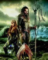 Jason Momoa / Amber Heard from the movie AQUAMAN