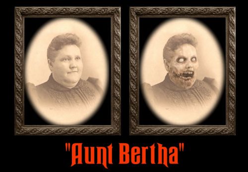 Aunt Bertha Changing Portrait