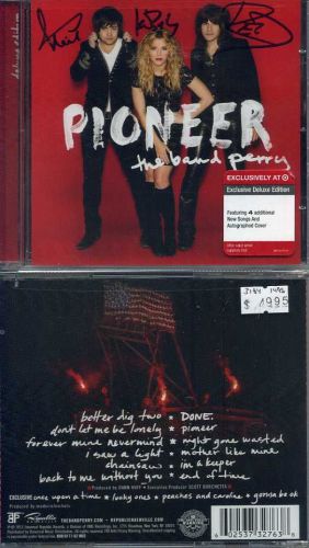 The Band Perry Pioneer CD Signed by All