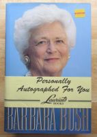 A Memoir: Barbara Bush Signed Edition
