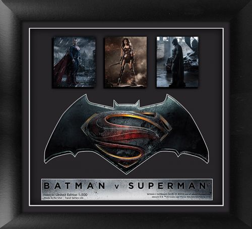 Batman v Superman: Dawn of Justice (Trio) Framed Movie Art 
