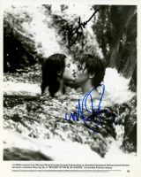 Mille Jovovich / Brain Krause BLUE LAGOON In Person Signed Photo