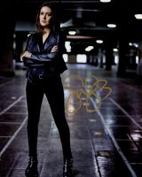 Megan Boone from the TV series THE BLACKLIST