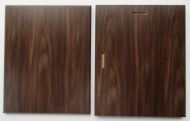 Brown Wood Grain Plaque - Ships INSIDE the U.S. - (Earn 3 reward points on this item worth $0.75)