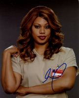 Lavern Cox from the TV series ORANGE IS THE NEW BLACK