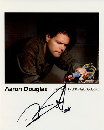 Aaron Douglas from the TV series BATTLESTAR GALACTICA
