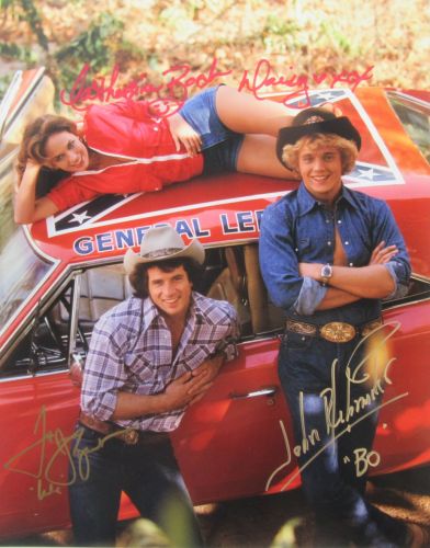 Bach / Wopat / Schneider from the TV series DUKES OF HAZZARD 11x14
