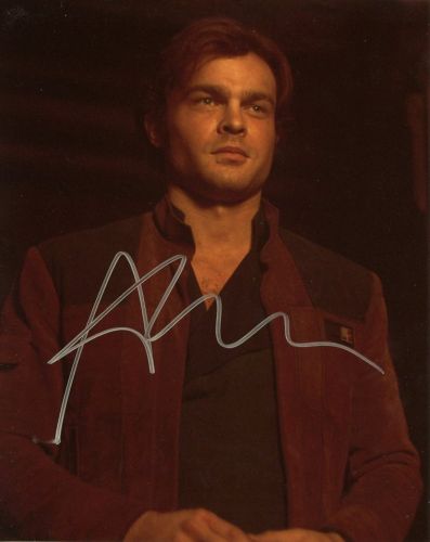 Alden Ehrenreich from the movie SOLO A STAR WARS STORY