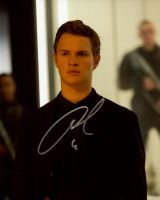 Ansel Elgort from the movie DIVERGENT
