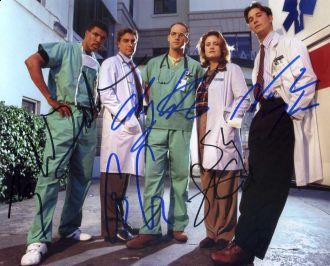 ER Cast Signed Photo