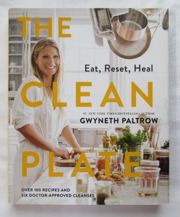 Gwyneth Paltrow THE CLEAN PLATE Signed Book