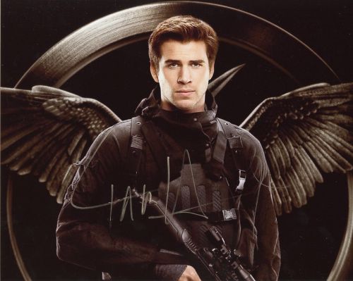 Liam Hemsworth from the movie HUNGER GAMES MOCKINGJAY PT 1