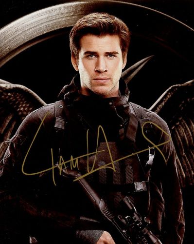 Liam Hemsworth from the movie HUNGER GAMES MOCKINGJAY PT 1