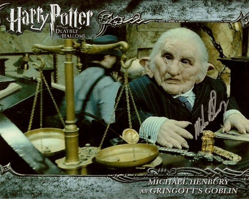Michael Henbury from the movie HARRY POTTER AND THE DEATHLY HALLOWS