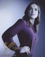 Elizabeth Henstridge from the TV series MARVEL AGENTS OF SHIELD