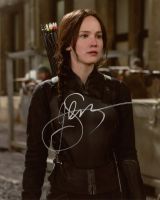Jennifer Lawrence from the movie HUNGER GAMES MOCKINGJAY PT 2