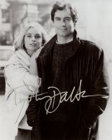 Timothy Dalton from the movie THE LIVING DAYLIGHTS
