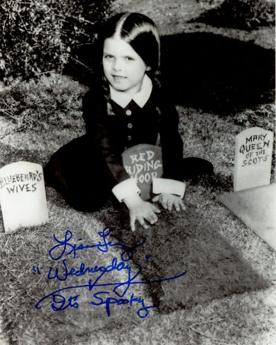 Lisa Loring (1958-2023) from the TV series ADDAMS FAMILY