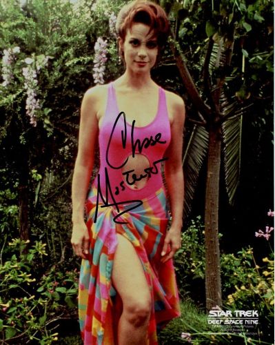 Chase Masterson from the TV series DEEP SPACE 9