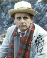 Sylvester McCoy from the TV series DR. WHO