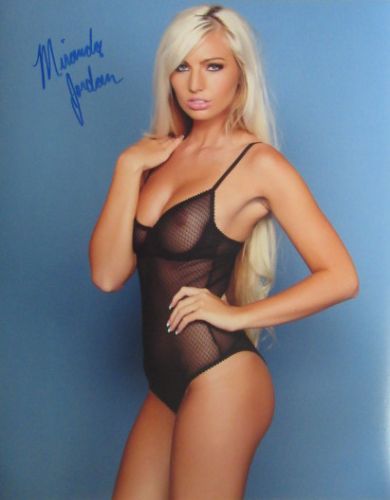 Miranda Jordan - PLAYBOY CYBER GIRL 11x14
