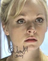 Georgia Moffett from the TV series DR. WHO