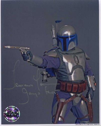 Temuera Morrison from the movie STAR WARS