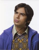 Kunal Nayyar from the TV series BIG BANG THEORY