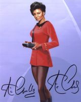 Nichelle Nichols (1932-2022)  from the TV series STAR TREK