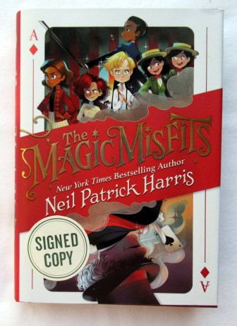 Neil Patrick Harris The Magic Misfits Signed Book