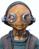 Lupita Nyong'o from the movie STAR WARS THE FORCE AWAKENS
