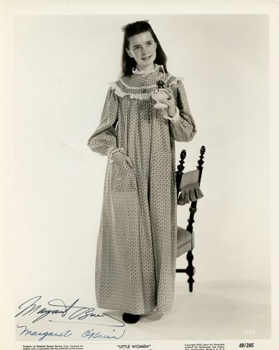 Margaret O'Brien from the movie LITTLE WOMEN