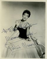 Patrice Munsel (1925-2016) AMERICAN SOPRANO Signed Photo