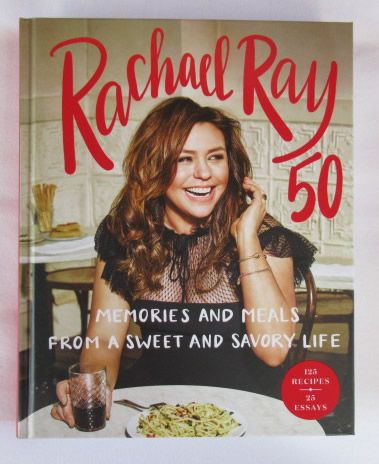 Rachael Ray 50 Signed Book