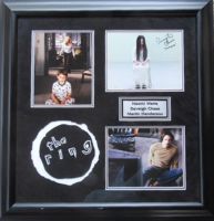 "THE RING" Custom Framed Horror Blockbuster 3 indiv. signed 8x10 photos