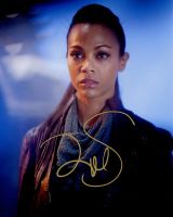 Zoe Saladna from the movie STAR TREK
