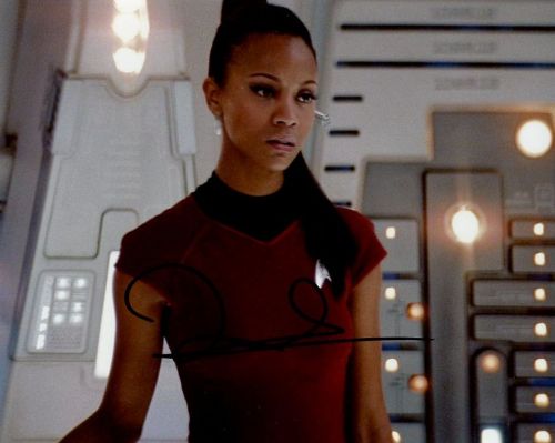 Zoe Saldana from the movie STAR TREK