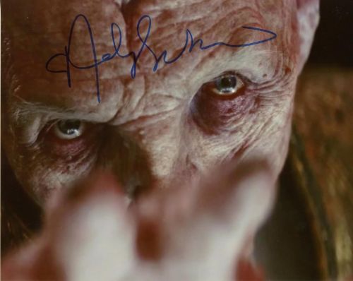 Andy Serkis from the movie STAR WARS THE LAST JEDI
