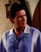 Charlie Sheen from the TV series 2 1/2 MEN