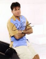 Charlie Sheen - TWO AND A HALF MEN - (Earn 6 reward points on this item worth $1.50)