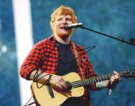 Ed Sheeran - SINGER - (Earn 7 reward points on this item worth $1.75)
