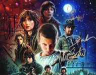Stranger Things Cast Signed In Person by 5 !! - (Earn 59 reward points on this item worth $14.75)