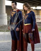 Melissa Benoist/Tyler Hoechlin from the TV series SUPERGIRL