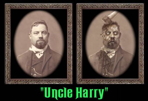 Uncle Harry Changing Portrait