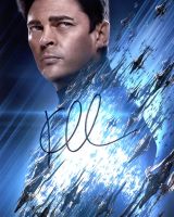Karl Urban from the movie STAR TREK BEYOND